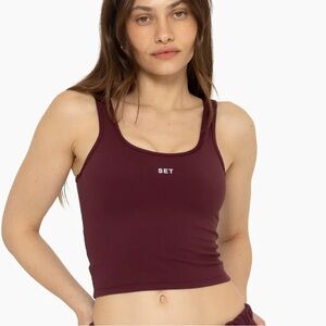 Set active tank top